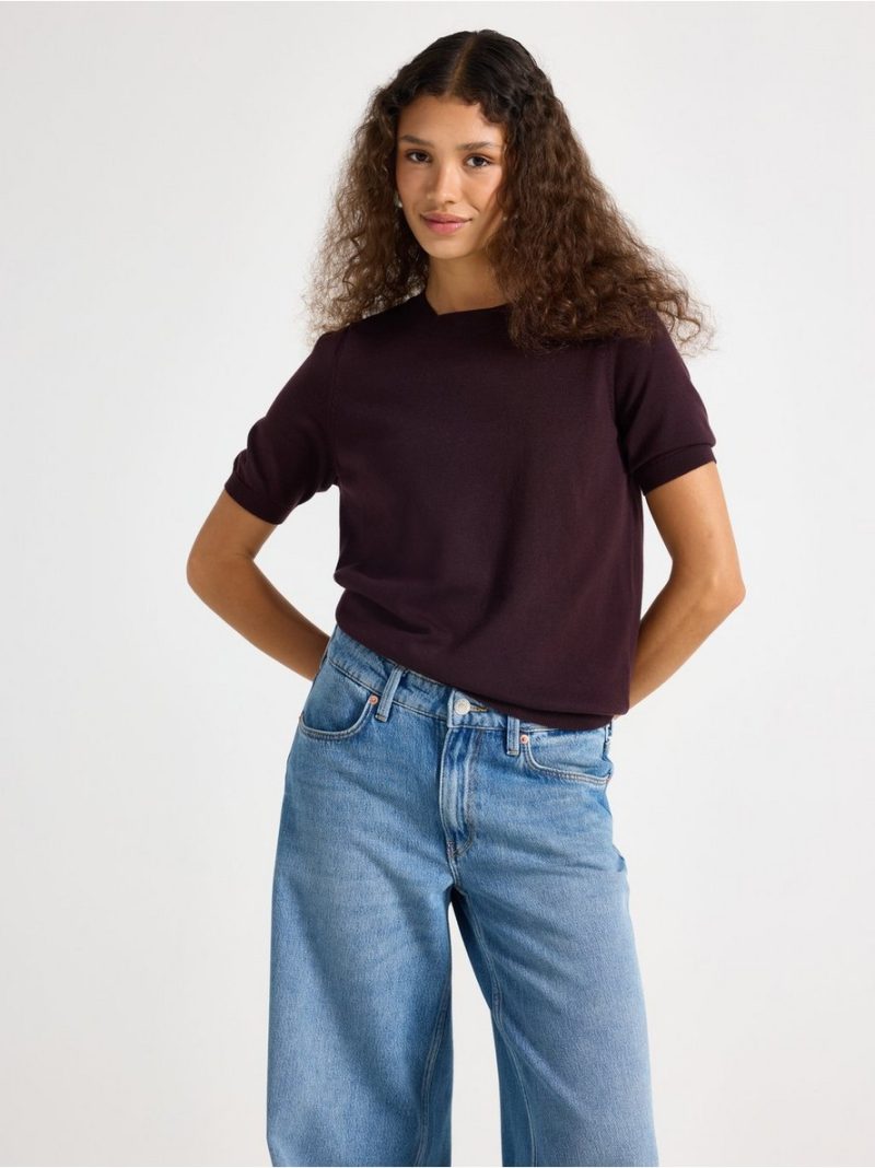 Fine-knit top - 7932980-8704