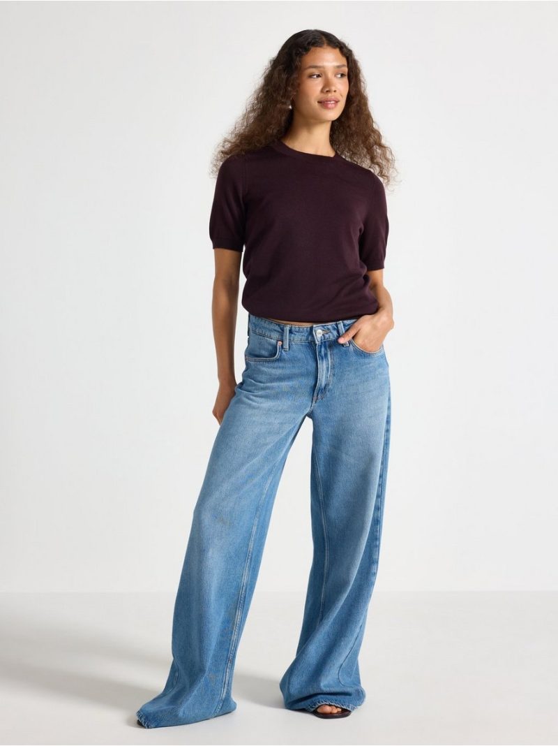 Fine-knit top - 7932980-8704