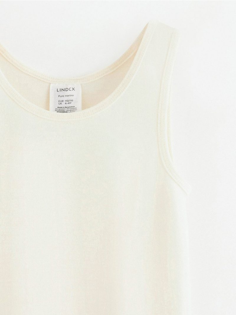 Tank top in merino wool - 8168831-300