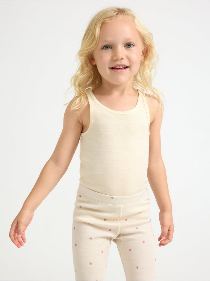 Tank top in merino wool - 8168831-300