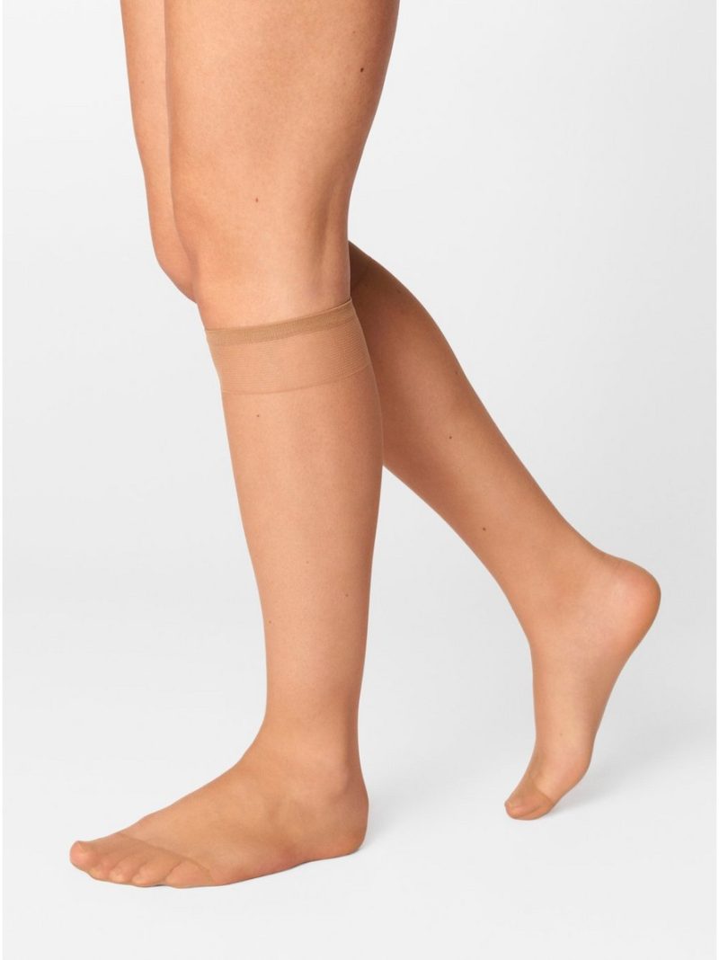 4-pack  knee-high socks  20 denier - 8308390-6554