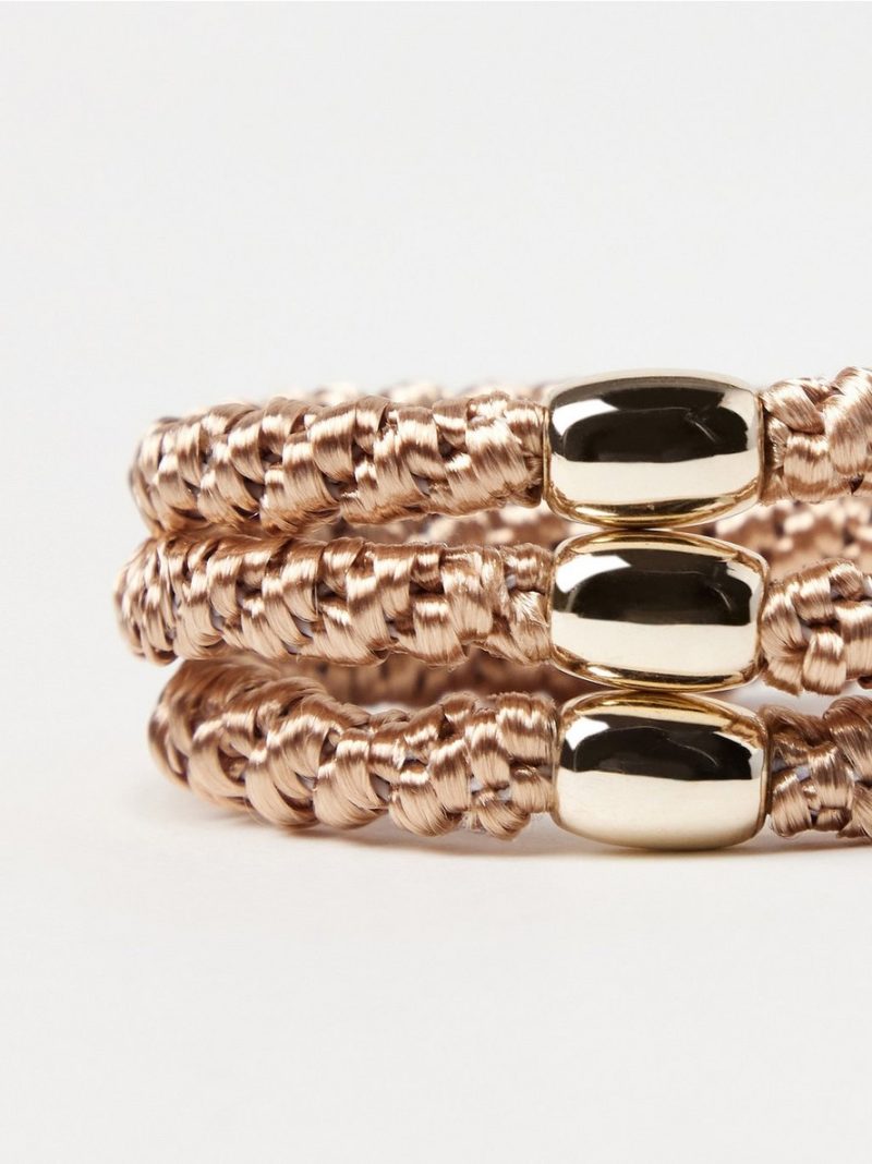 3-pack hair elastics - 8358887-9609