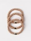 3-pack hair elastics - 8358887-9609