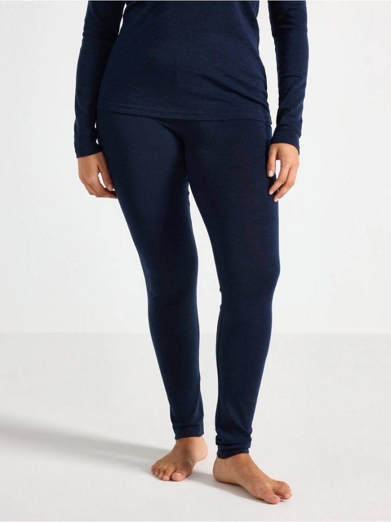Leggings in merino wool - 8362685-1281