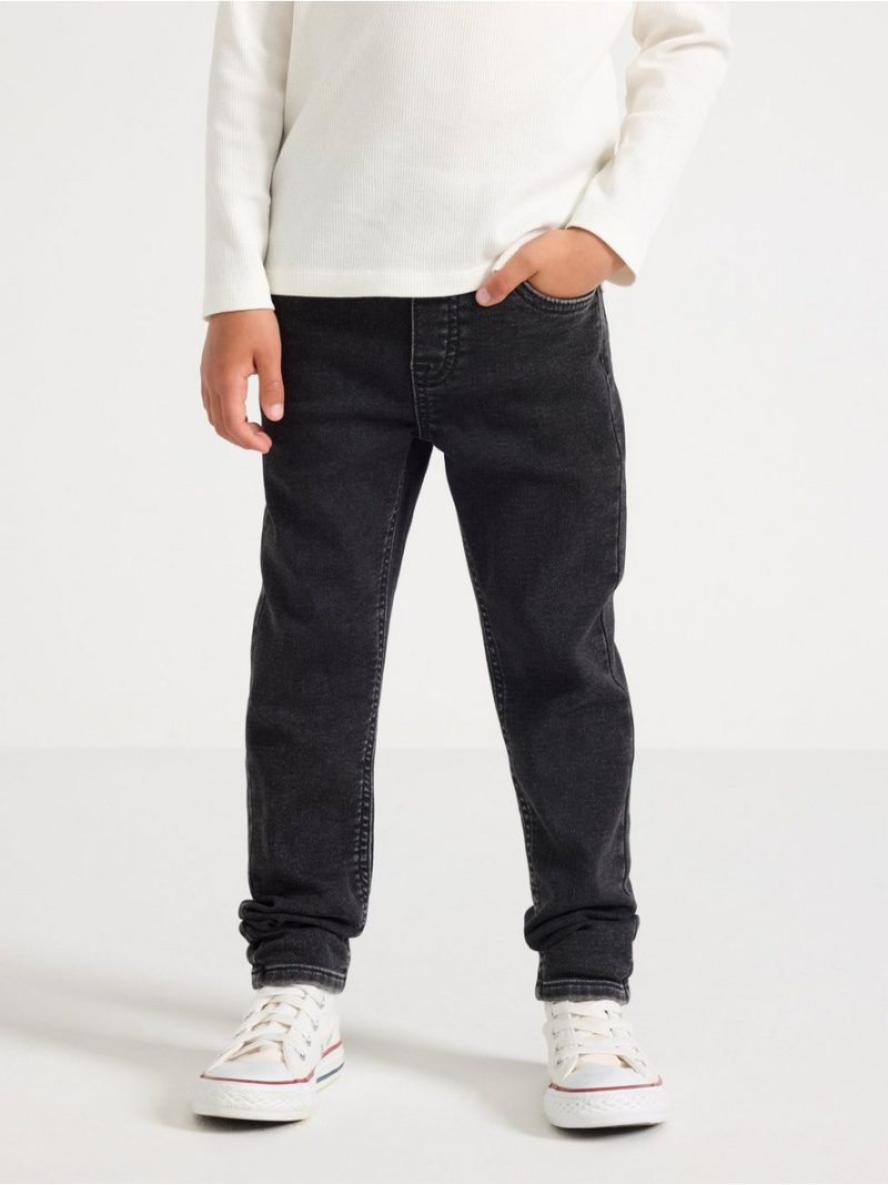 SAM Pull-on jeans in denim jersey with superstretch - 8465359-80