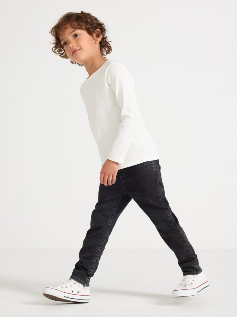 SAM Pull-on jeans in denim jersey with superstretch - 8465359-80