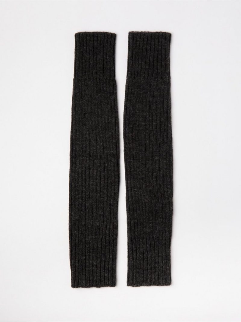 Rib-knit leg warmers - 8473132-7787