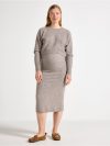 MOM Knitted midi skirt - 8639379-3699