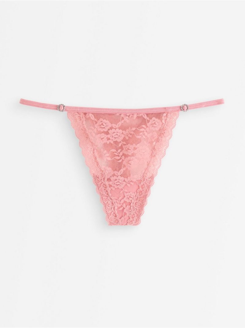 Thong in lace - 8727233-2321