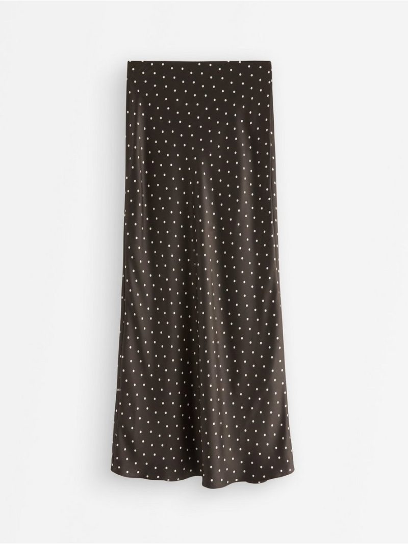 Maxi skirt in satin - 3000038-4317