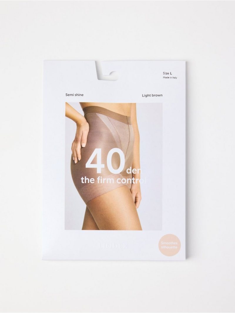Firm support shaping  tights  40 denier - 3001724-9748