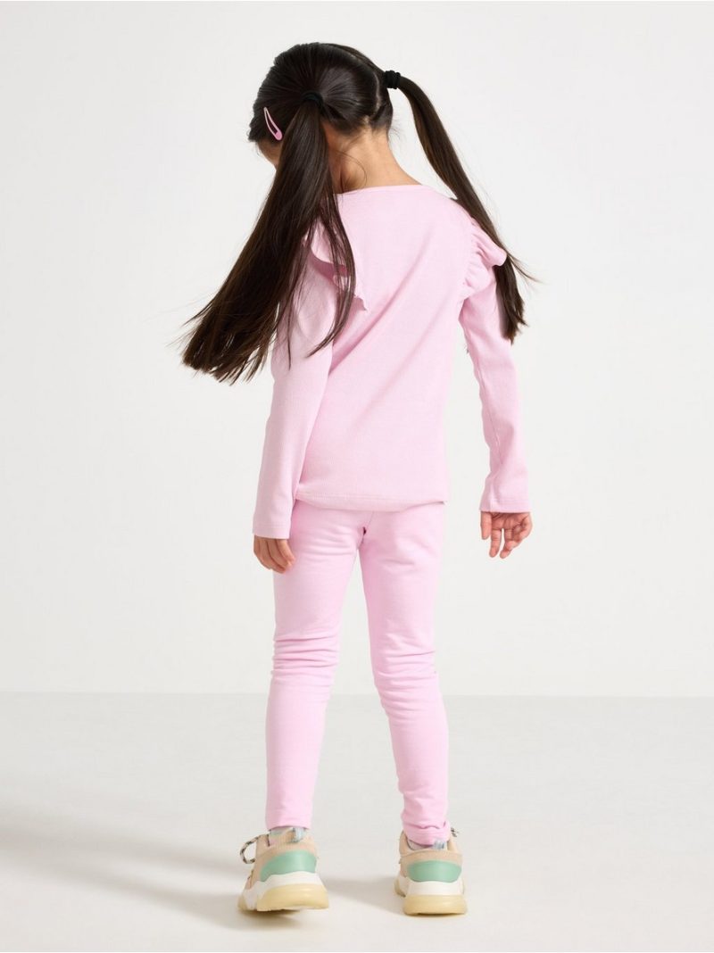Leggings with brushed inside - 3002472-3679