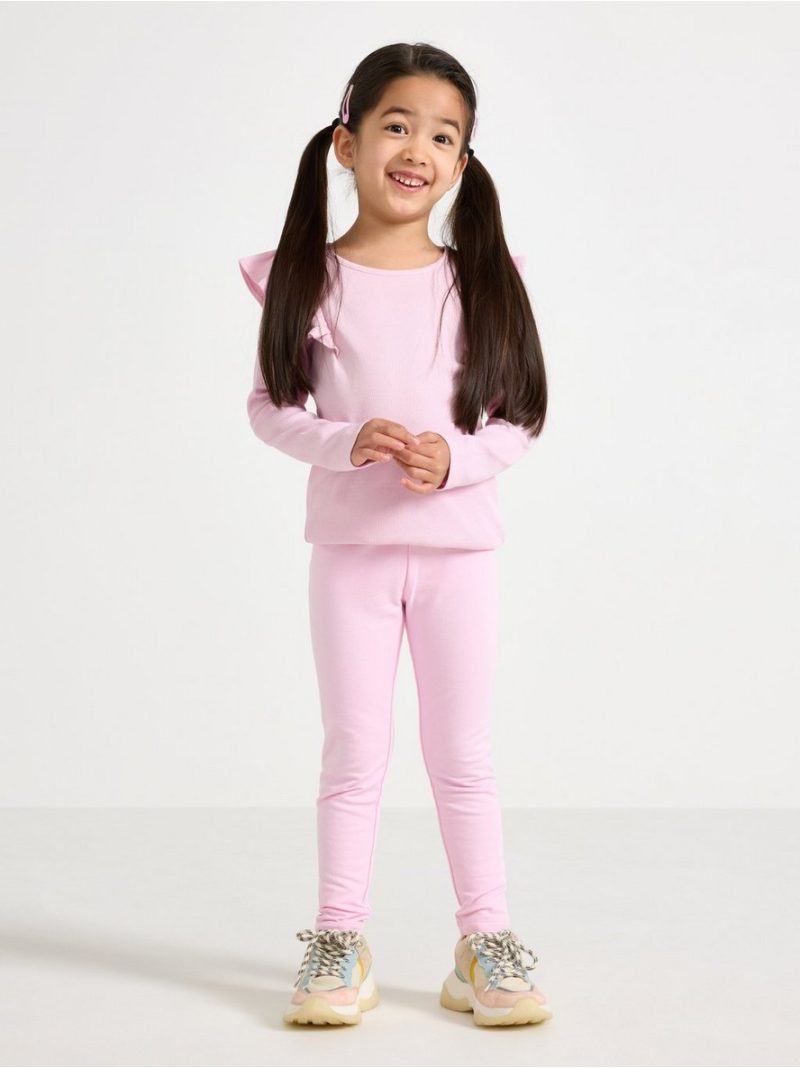 - Leggings with brushed inside Leggings with brushed inside - 3002472-3679