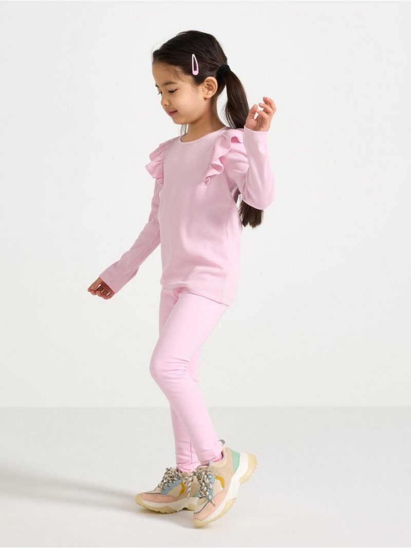 Leggings with brushed inside - 3002472-3679