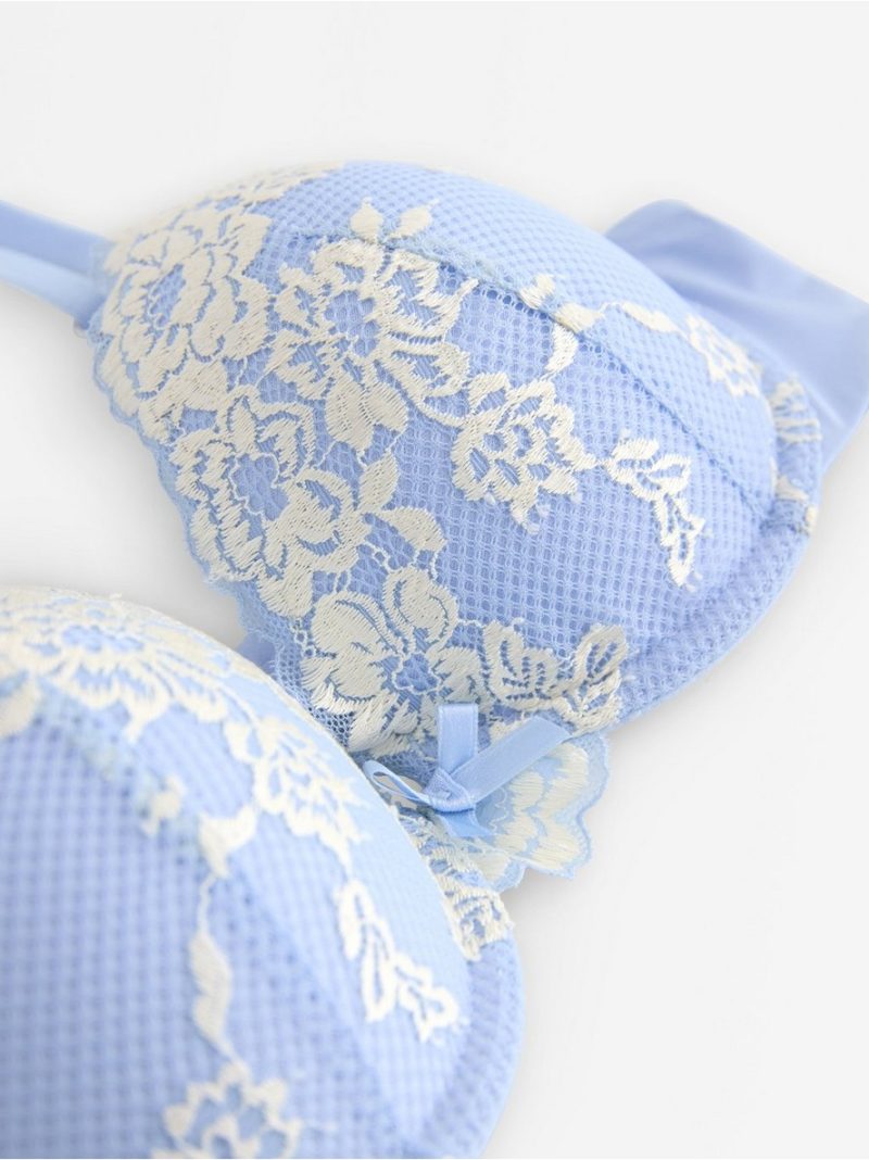 Malva push-up bra with lace - 3006686-7325