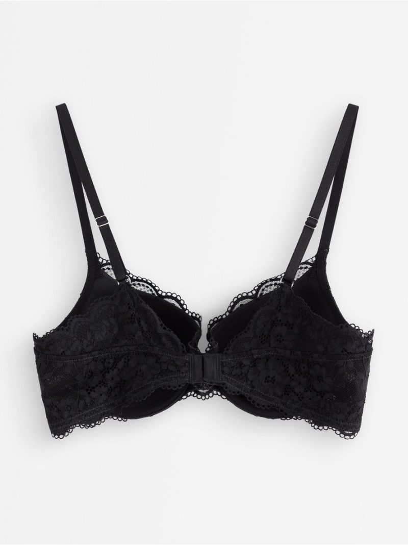 Lilja t-shirt bra with lace - 3007900-80