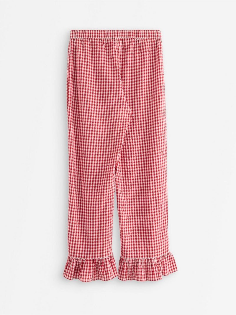 Pyjama trousers in seersucker - 3008298-7909
