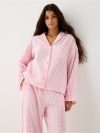 Pyjama shirt in seersucker - 3008916-2151