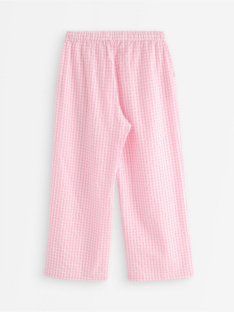 Pyjama trousers in seersucker - 3008917-2151