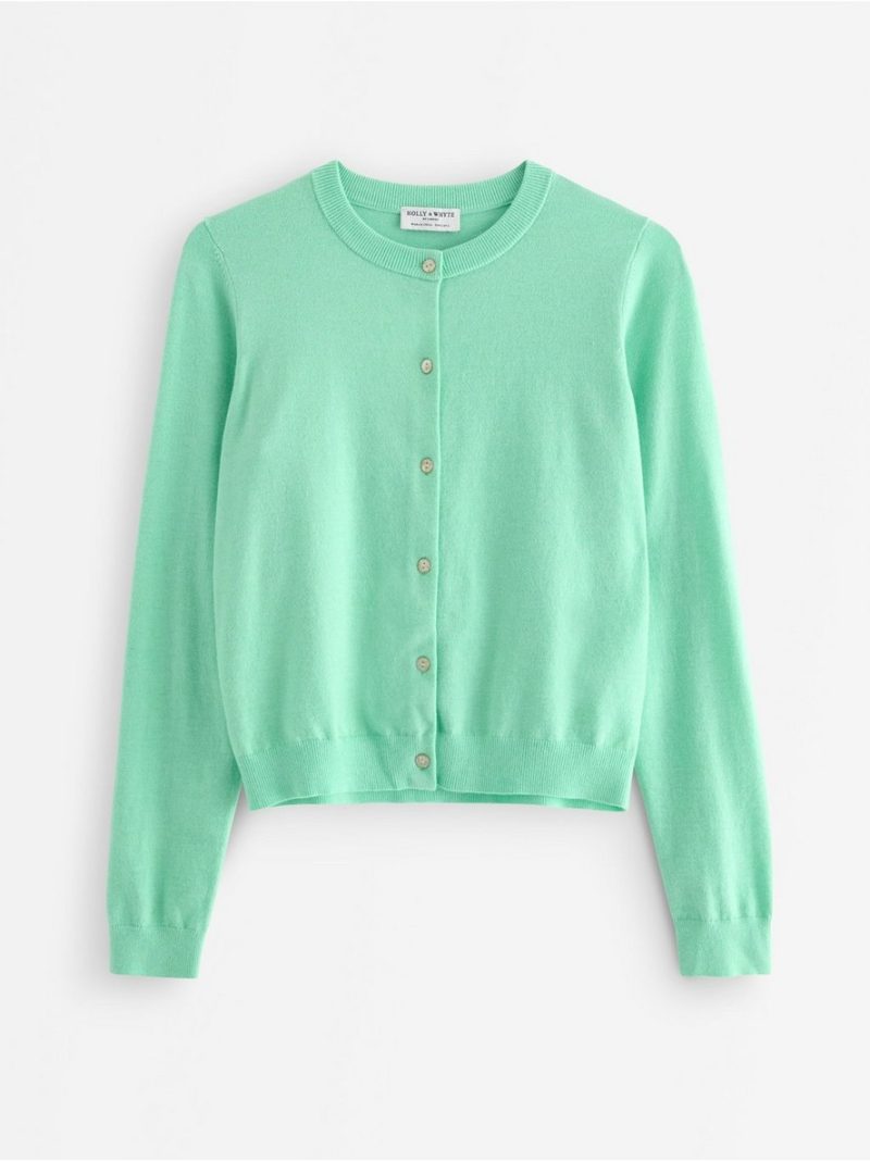 Fine-knit cardigan - 3009125-9697