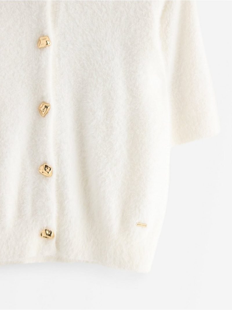 Short-sleeved cardigan - 3009127-300