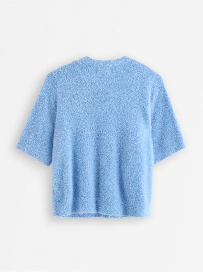 Short-sleeved cardigan - 3009127-7483