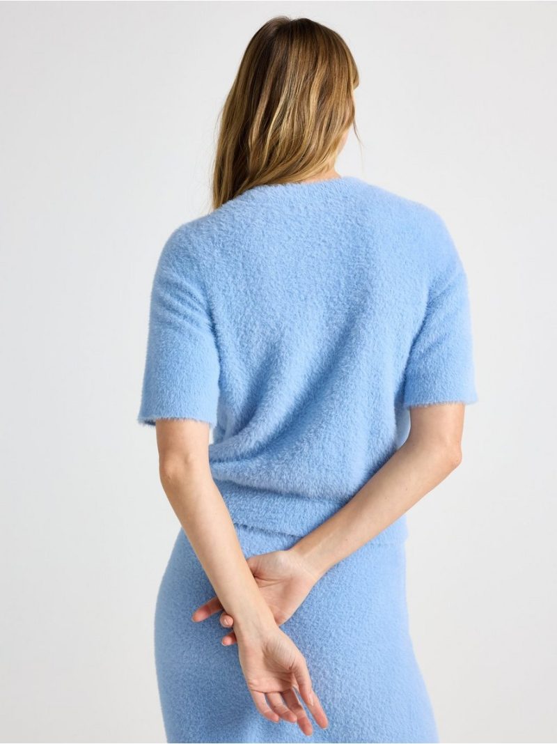 Short-sleeved cardigan - 3009127-7483