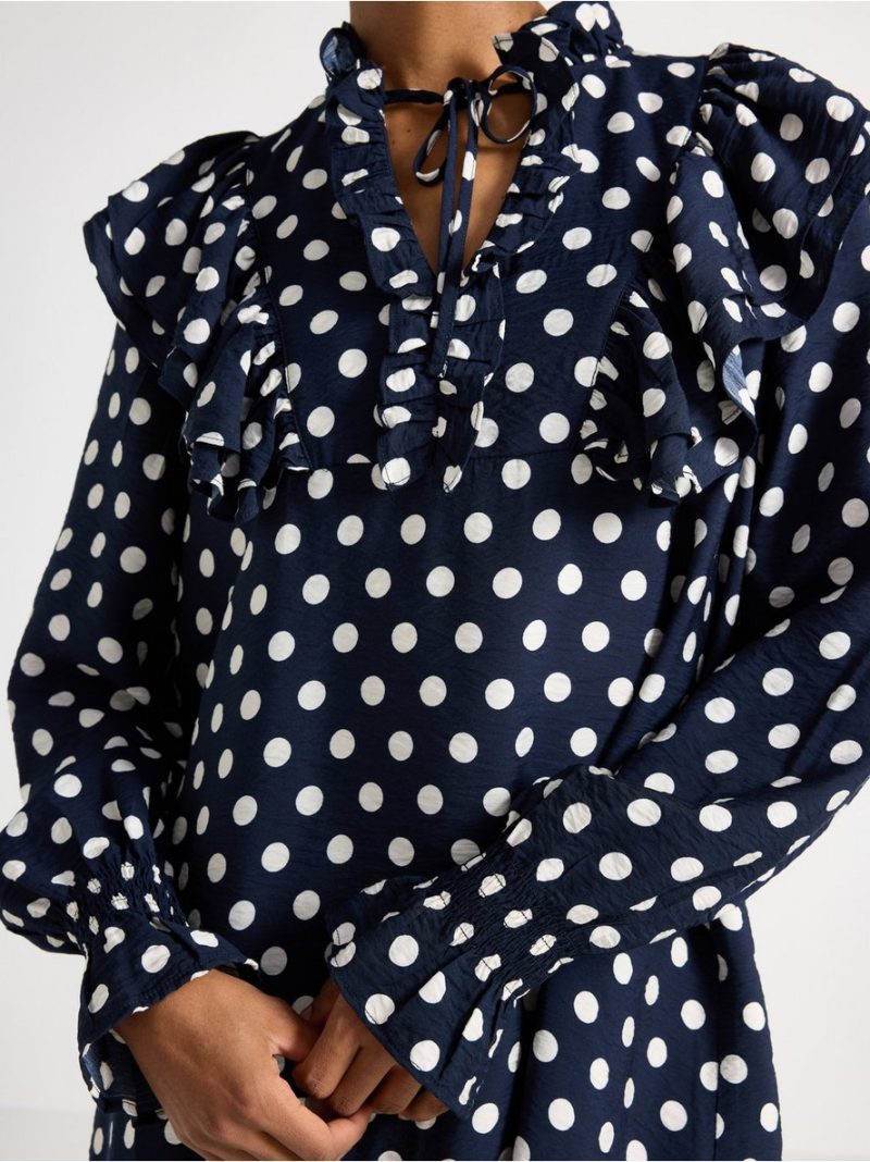 Long-sleeved mini dress - 3009179-2521