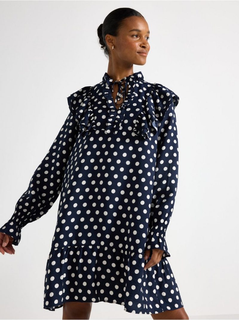 Long-sleeved mini dress - 3009179-2521