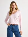 Fine-knit v-neck jumper - 3009339-2200