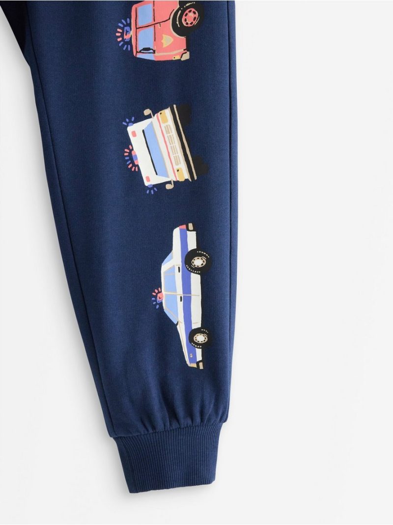Joggers with brushed inside - 3009479-6842