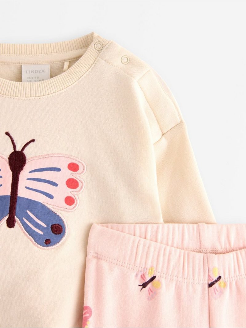 Set - sweatshirt and leggings - 3009487-1230