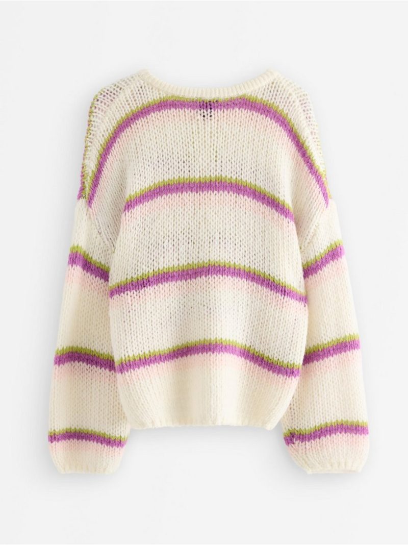 Striped cardigan - 3009767-9859