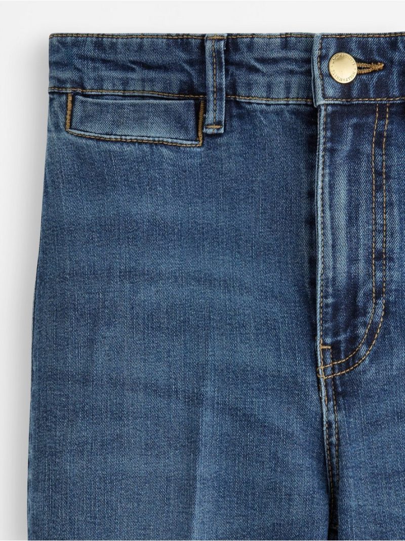 WIDE stretch  jeans with wide leg - 3010233-794