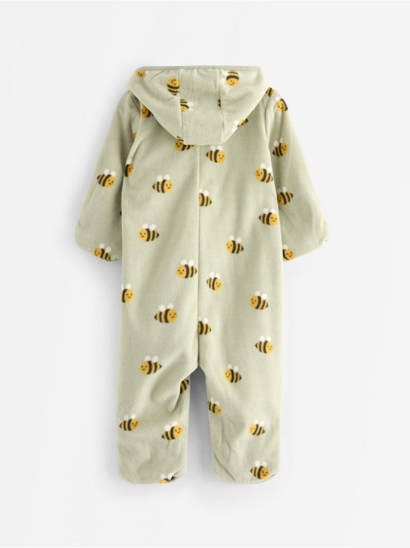 Pramsuit in microfleece - 3000733-3905