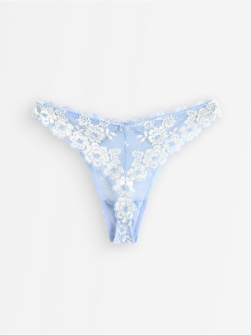 Thong in lace - 3005634-7325
