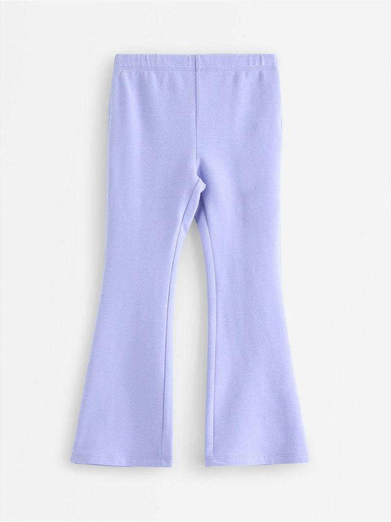 Flared leggings with brushed inside - 3006950-1338