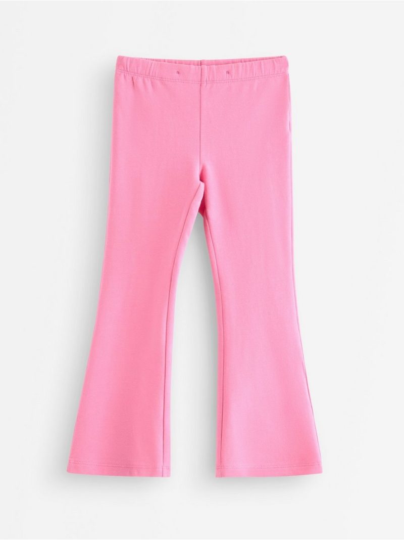 Flared leggings with brushed inside - 3006950-3644