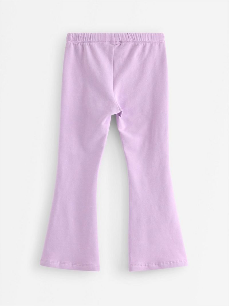 Flared leggings with brushed inside - 3006950-7426