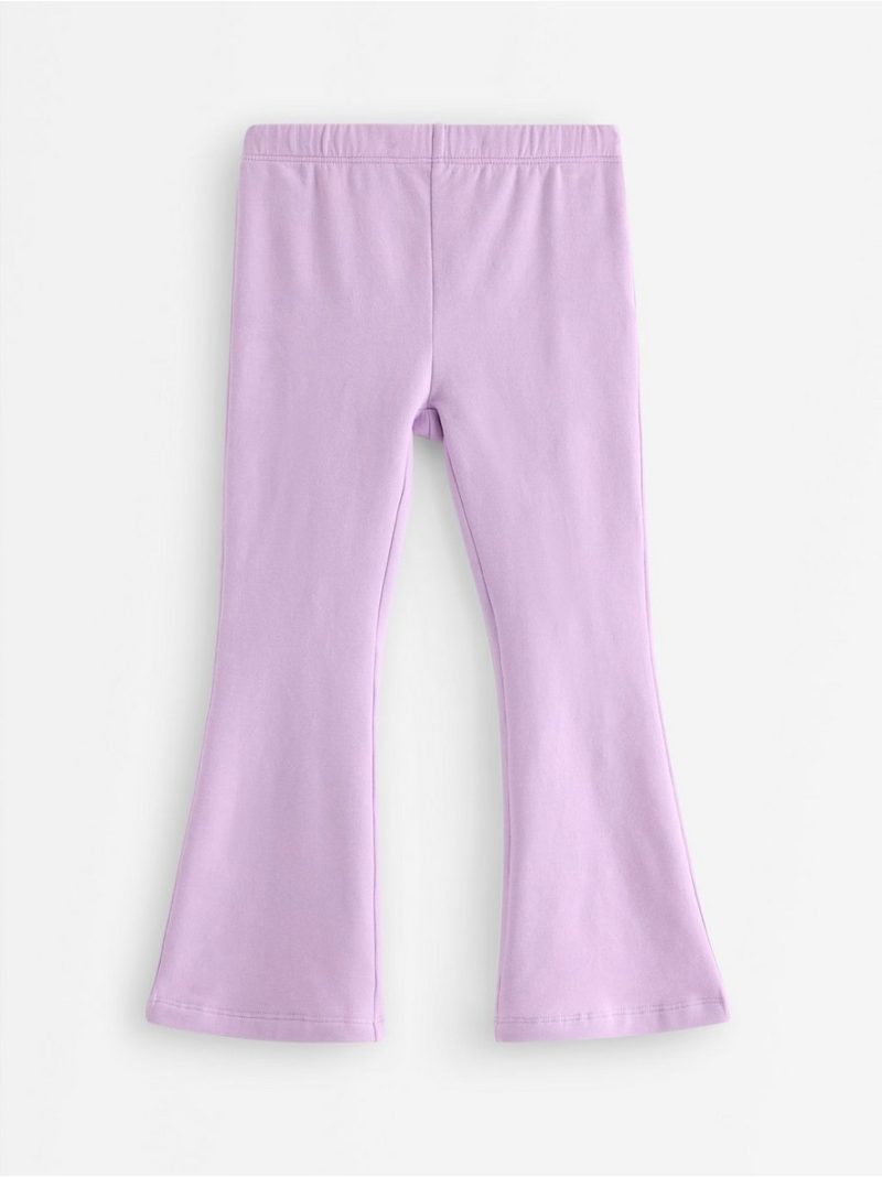 Flared leggings with brushed inside - 3006950-7426