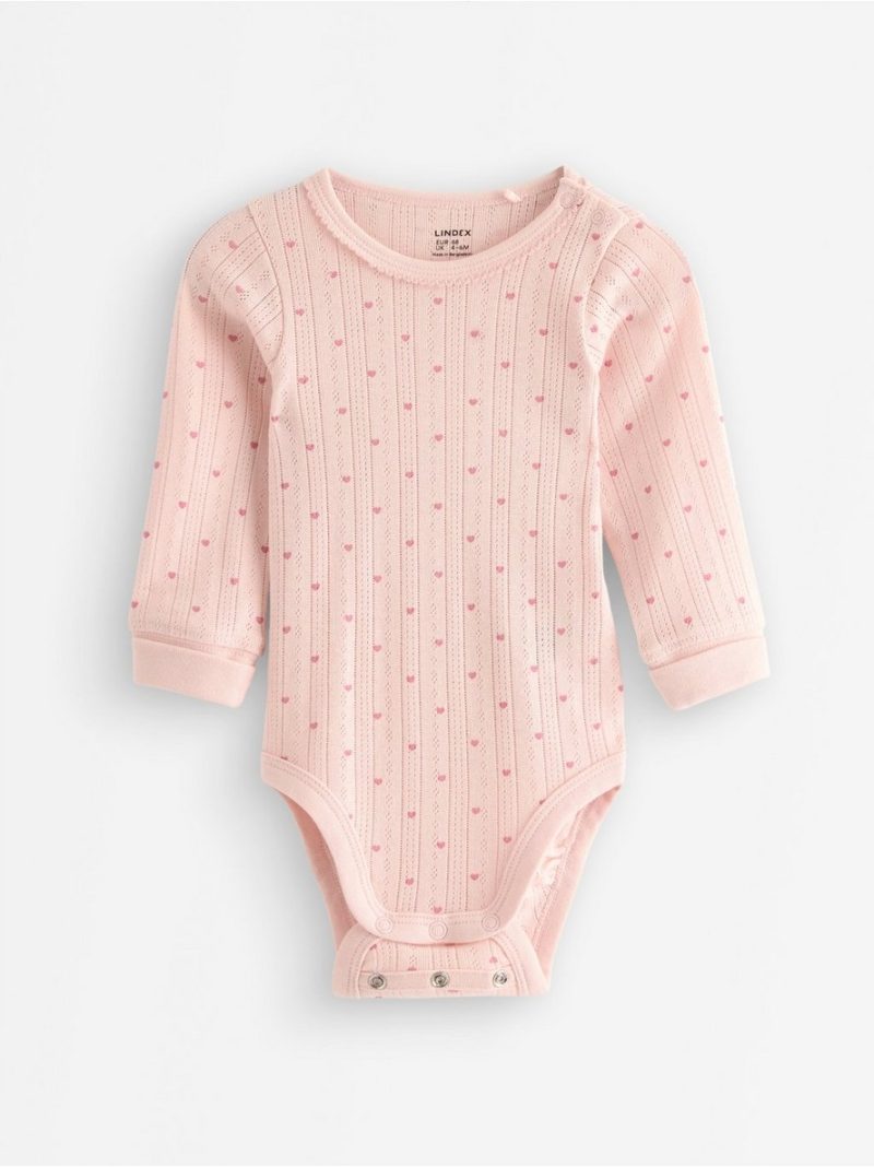 Bodysuit in pointelle - 3007076-7491