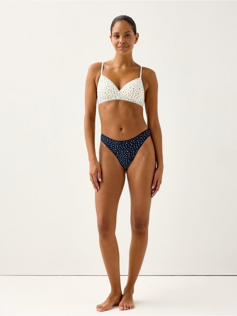 Thong in pointelle - 3007746-2150