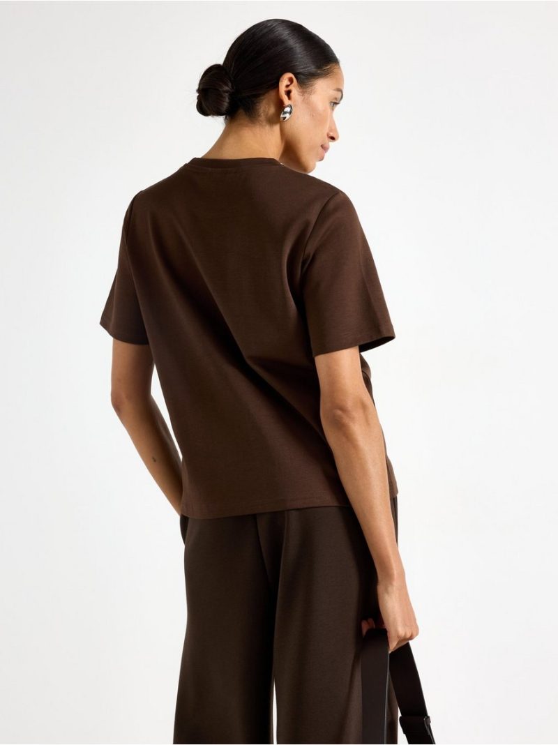 T-shirt in heavy cotton - 3008202-1863