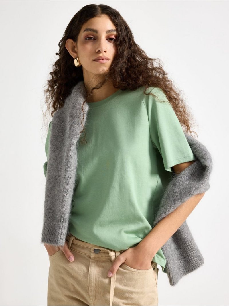T-shirt in heavy cotton - 3008202-6454