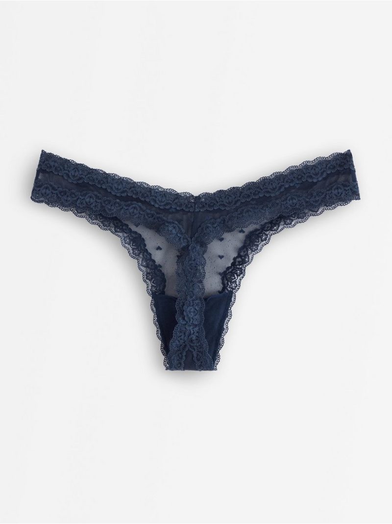 Thong in lace - 3008259-2150