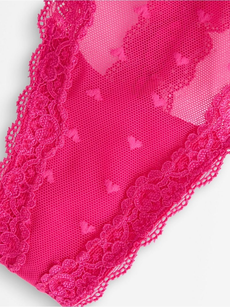 Thong in lace - 3008259-3427