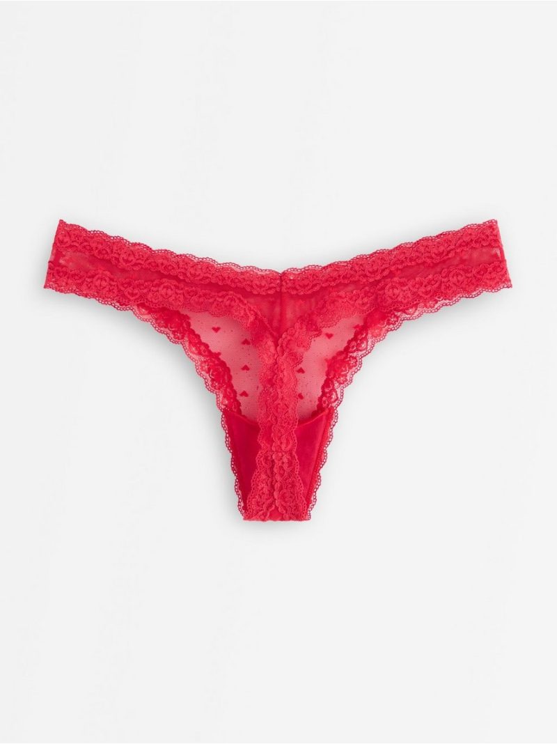 Thong in lace - 3008259-7251