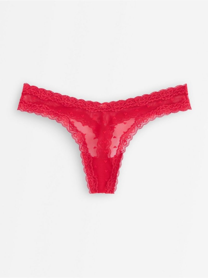 Thong in lace - 3008259-7251