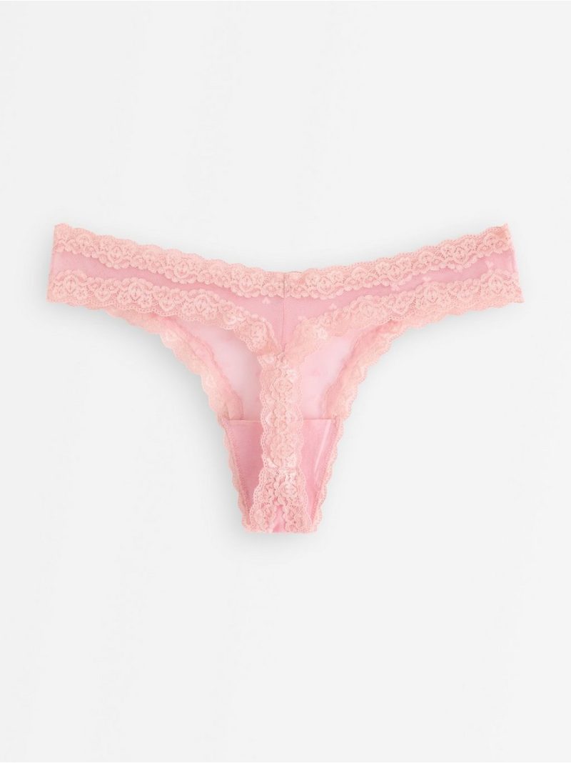 Thong in lace - 3008259-7723