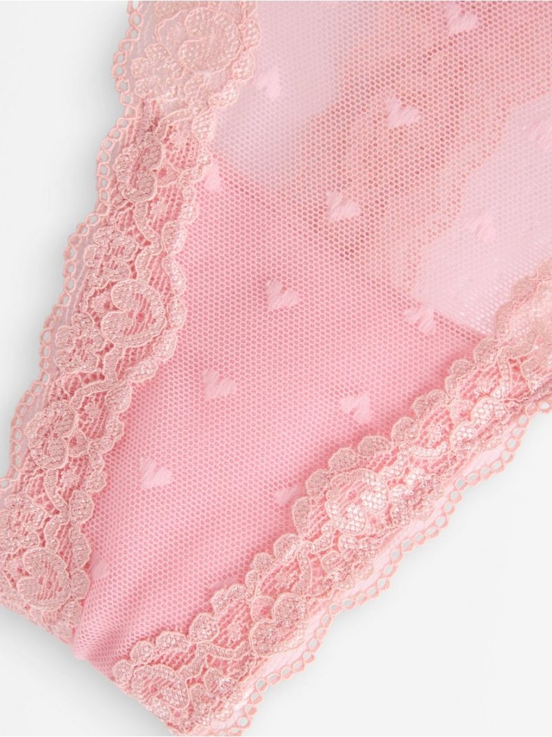 Thong in lace - 3008259-7723